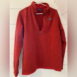 Red Patagonia Pullover